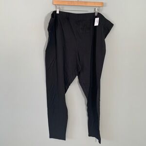 NEW Maurices Black Ultra Soft High Rise Leggings 4X Long